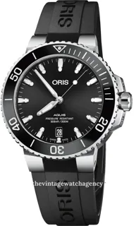 Oris Aquis 01 733 7732 4134-07 4 21 64FC Stainless steel Black