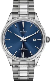 Tudor Style M12700-0009 41mm Stainless steel Blue