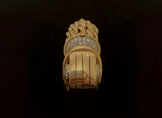 Anonymous 18k white gold and 18k yellow gold