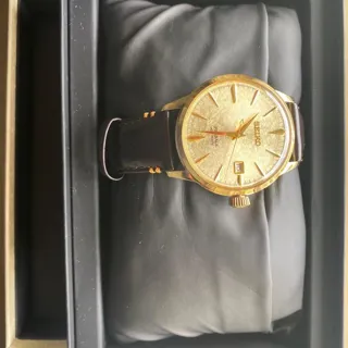 Seiko Presage SRPH78J1 40.5mm Yellow gold Champagne