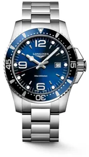 Longines HydroConquest L38404966 44mm Stainless steel Blue