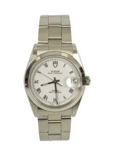 Tudor Prince Oysterdate Stainless steel White