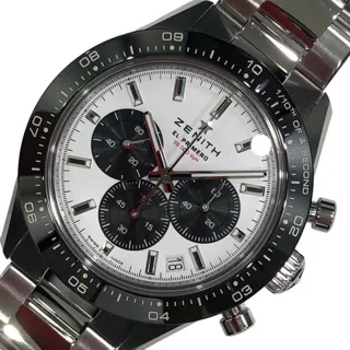 Zenith Chronomaster Sport 03.3102.3600/02.M3100 41mm Stainless steel White