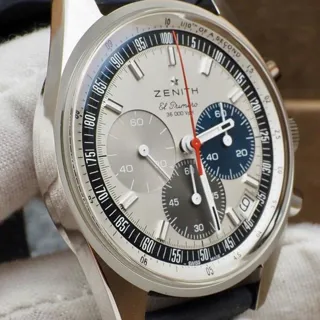 Zenith El Primero Chronomaster 03.3200.3600/69 38mm Stainless steel Silver