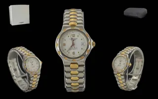 Longines Conquest 11343166 Yellow gold and Stainless steel