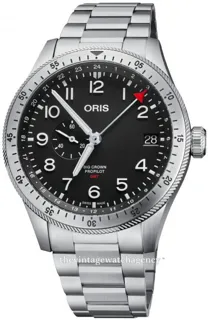 Oris Big Crown 01 748 7756 4064-07 8 22 08 Stainless steel Black