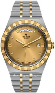 Tudor Royal M28603-0006 41mm Brushed/polished steel Golden