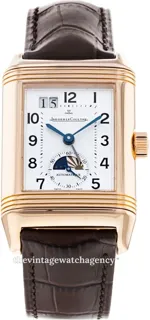 Jaeger-LeCoultre Reverso Grande 303 24 20 18k rose gold Silver