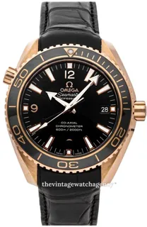 Omega Seamaster Planet Ocean 232.63.42.21.01.001 Red gold Black