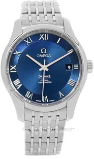 Omega De Ville 431.10.41.21.03.001 Stainless steel Blue