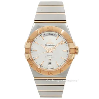 Omega Constellation 123.20.38.22.02.001 Stainless steel and Red gold Silver