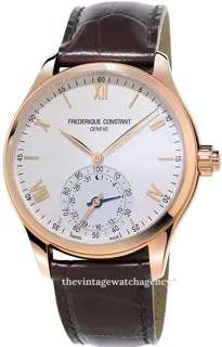 Frédérique Constant Horological Smartwatch FC-285V5B4 rose gold colored steel Silver