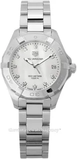 TAG Heuer Aquaracer Lady WBD1314.BA0740 Stainless steel White