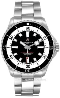 Breitling Superocean A17375211B1A1 Stainless steel Black