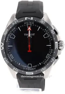 Tissot Touch T121.420.47.051.00 47.5mm Titanium Black