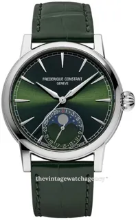 Frédérique Constant Manufacture FC-716GR3H6 40mm brushed/polished steel green