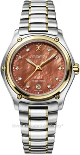 Ebel 1911 1216574 30mm Yellow gold and Stainless steel Brown