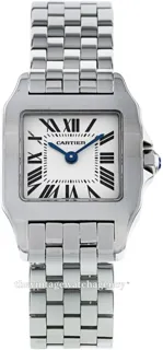 Cartier Santos Demoiselle W25064Z5 Stainless steel Silver