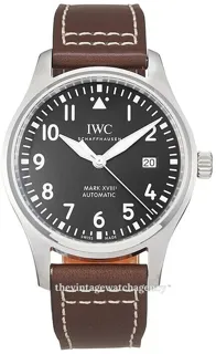 IWC Pilot Mark IW327003 Stainless steel Brown