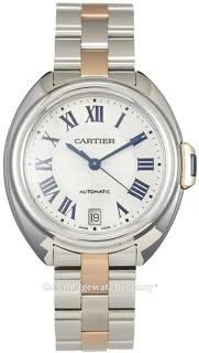 Cartier Clé de Cartier W2CL0003 Rose gold and Stainless steel Silver