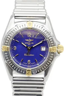 Breitling Callistino B52045 Stainless steel and Gold-plated blue