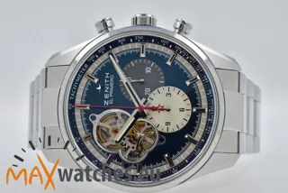 Zenith El Primero Chronomaster 03.2040.4061/52.C802 42mm Stainless steel Blue