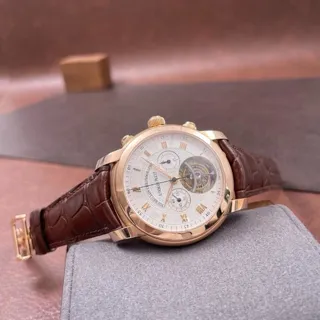 Audemars Piguet Jules Audemars 26010OR.OO.D088CR.01 43mm Rose gold Silver