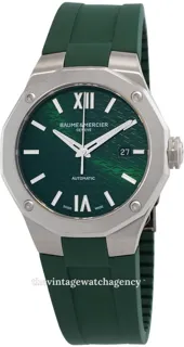 Baume & Mercier Riviera M0A10618 brushed/polished steel green