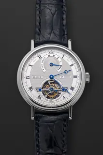 Breguet Classique Complications Tourbillon 5317pt/12/9v6 39mm Platinum Silver