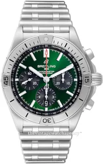 Breitling Chronomat AB01343A1L1A1 42mm Stainless steel Green