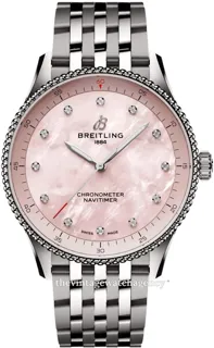 Breitling Navitimer A77320D91K1A1 Stainless steel Pink