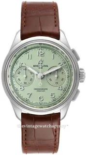 Breitling Premier AB0930D31L1P1 Stainless steel Green