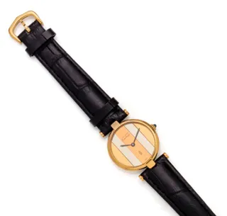 Cartier Trinity Vendome 24mm Silver and Gold-plated Silver and Golden