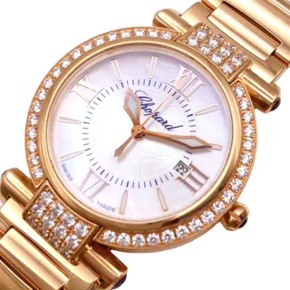 Chopard Imperiale 384319-5008 28mm Rose gold White