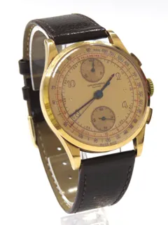 Chronographe Suisse Cie 18ct Gold Golden