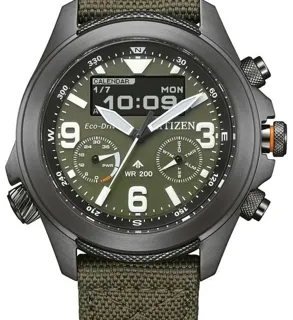 Citizen Promaster JV1005-02W (ECO-DRIVE) 44mm Stainless steel Green