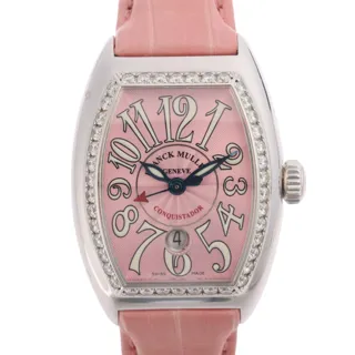 Franck Muller Master of Complications 8005 L D 1R Stainless steel Pink