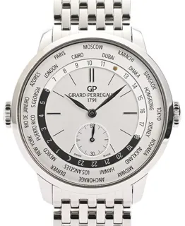 Girard-Perregaux 1966 49557-11-132-11A 40mm Stainless steel Silver