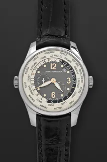 Girard-Perregaux WW.TC Financial 49850 18k white gold Black