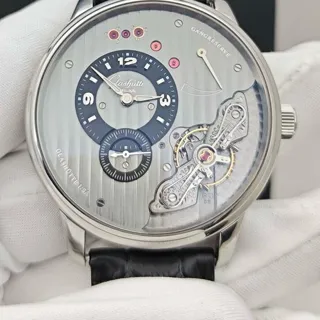 Glashütte PanoInverse 1-66-06-04-22-05 42mm Stainless steel Skeletonized