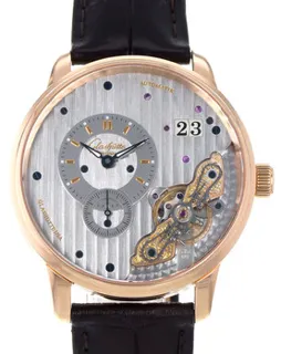 Glashütte PanoMaticInverse 1-91-02-01-05-30 42mm Red gold Skeletonized