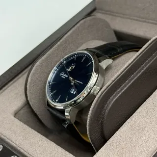 Glashütte Senator Excellence 1-36-04-04-02-50 42mm Stainless steel Blue