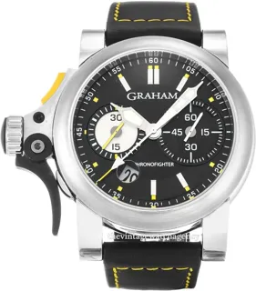 Graham Chronofighter 2TRAS.B01A Stainless steel Black