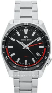 Grand Seiko Sport Collection SBGN019G 40mm Brushed/polished steel Black