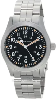 Hamilton Khaki Field H69529133 42mm Stainless steel Black