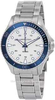 Hamilton Khaki Navy Scuba H82231150 37mm brushed/polished steel Silver