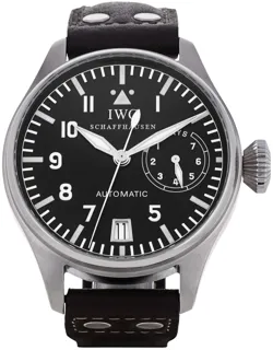 IWC Big Pilot IW500201 Stainless steel Black