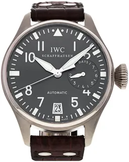 IWC Big Pilot IW500402 White gold Gray