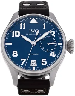 IWC Big Pilot IW500908 Stainless steel Blue