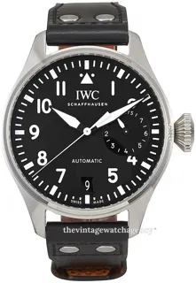 IWC Big Pilot IW501001 Stainless steel Black